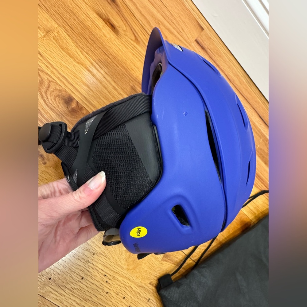Smith Vantage Women's MIPS L Large Lapis Blue Winter Ski Helmet EUC - Picture 7 of 8